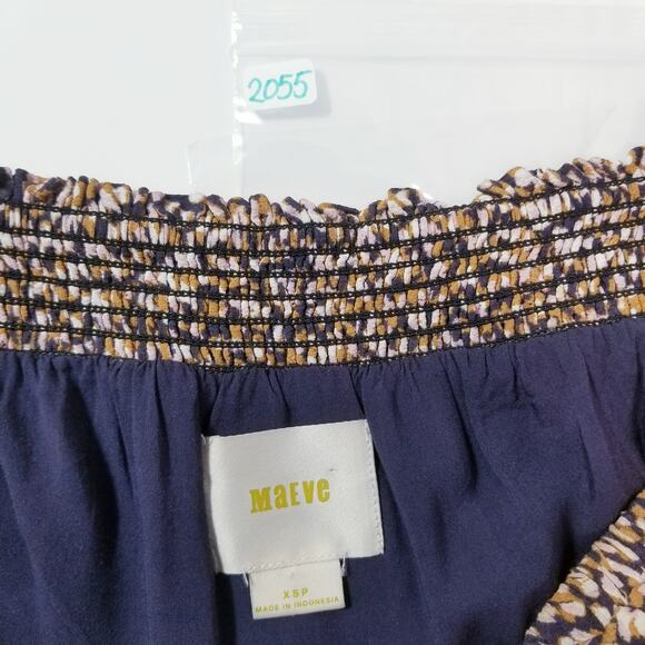 Anthropologie MAEVE Paisley Print Milou Dress - Picture 11 of 13